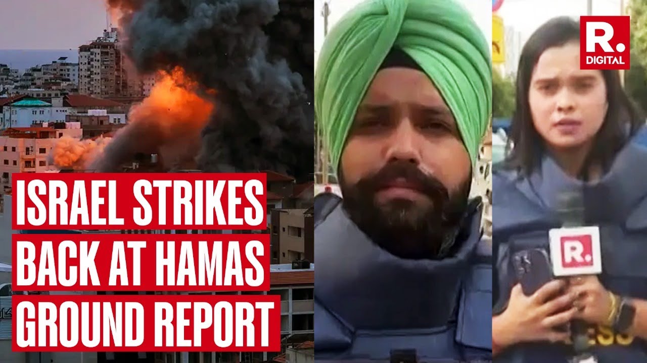 Republic's Ground Report From Bat Yam As Israel-Hamas War Continues To Rage On | Day 4