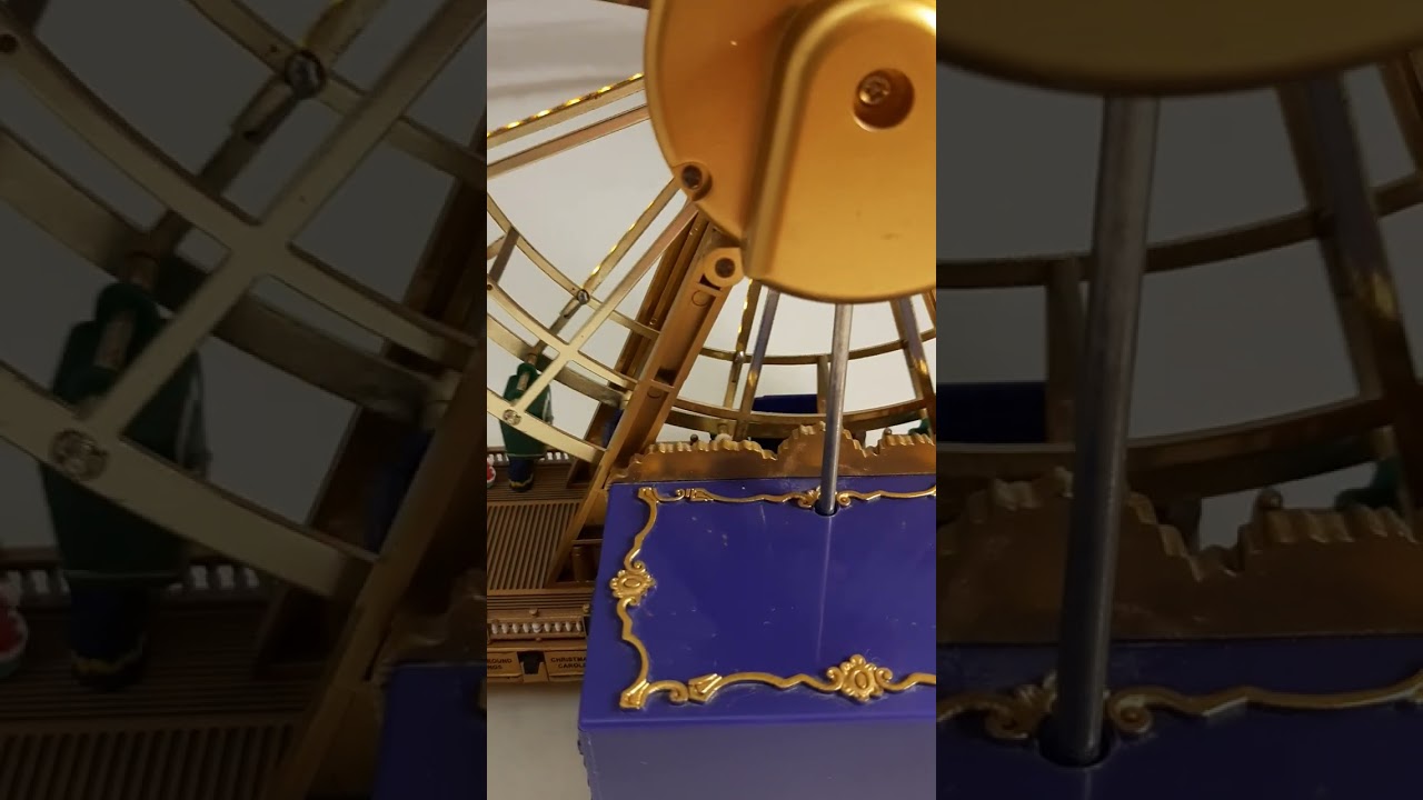 MR CHRISTMAS GOLD LABEL WORLD FAIR FERRIS WHEEL - ebay link in description