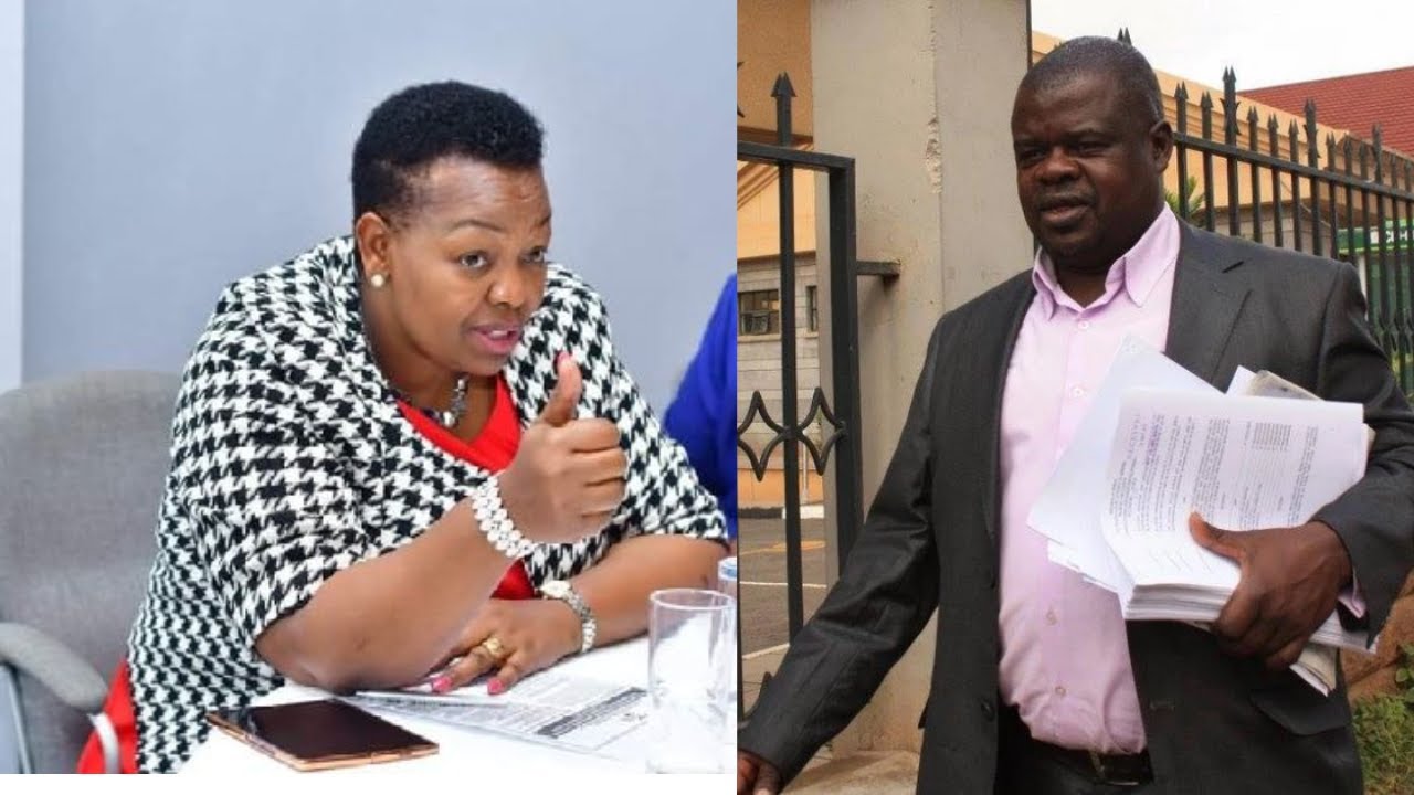 DRAMA AS SENATOR OKIYA OMTATAH STORMS OUT OF SENATE AFTER CLASHING WITH SPEAKER VERONICAH MAINA