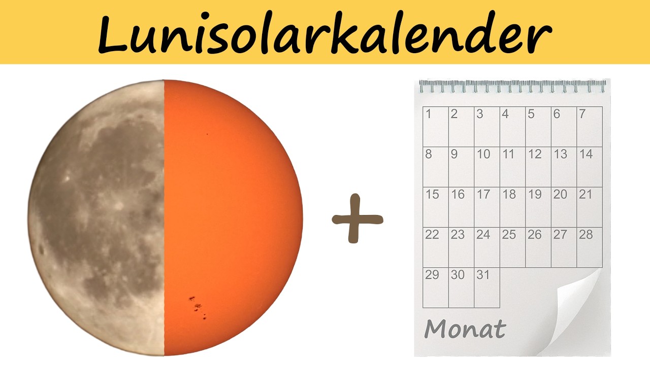 Was ist ein Lunisolarkalener #astronomie #kalender