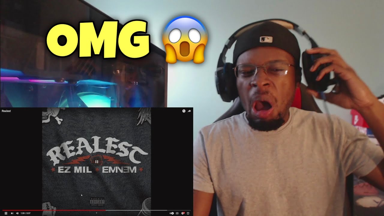 NEW EMINEM FAN REACTS TO EZ MIL FT. EMINEM 
