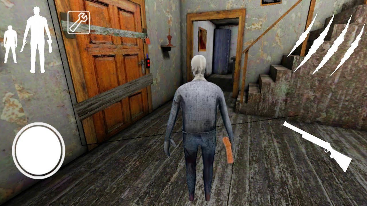 Playing As Small Granny Mod And All Items, Train Are Giant In Granny 1