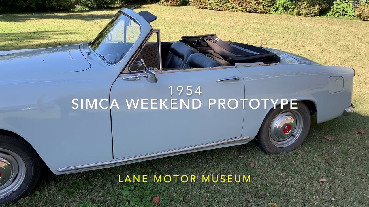 1954 Simca Weekend Prototype   HD 1080p