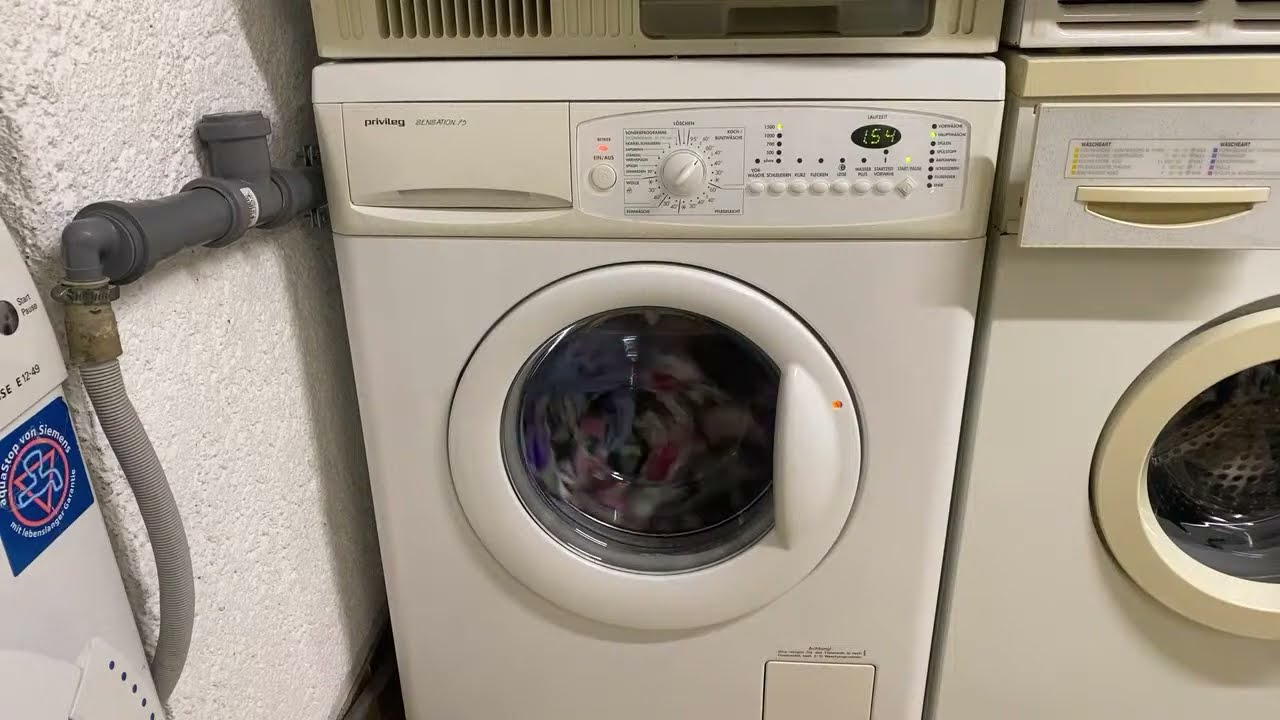 Unboxing and installing an new washer with @Bauknechtboy