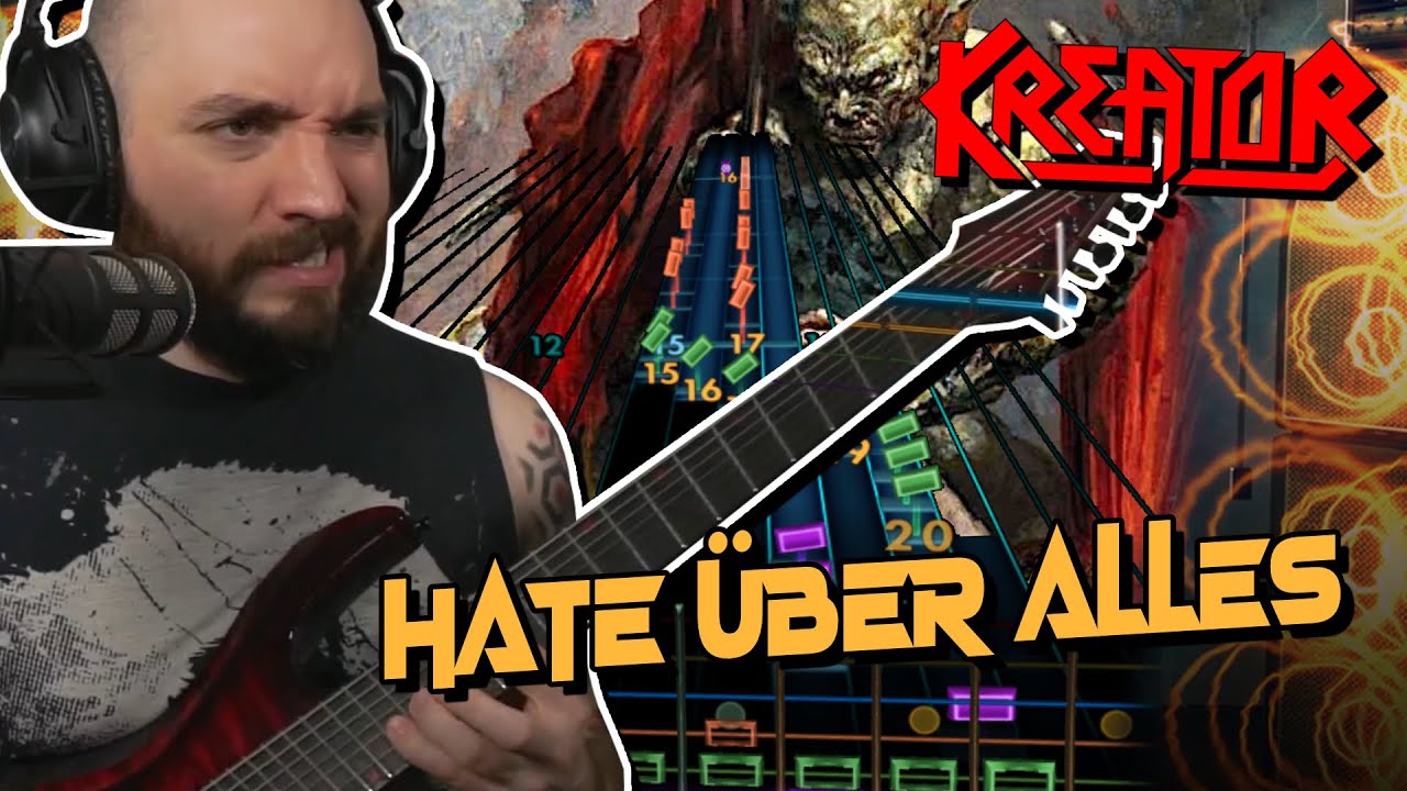 NEW Kreator SONG - Hate Über Alles | Rocksmith Gameplay | Rocksmith Metal Gameplay