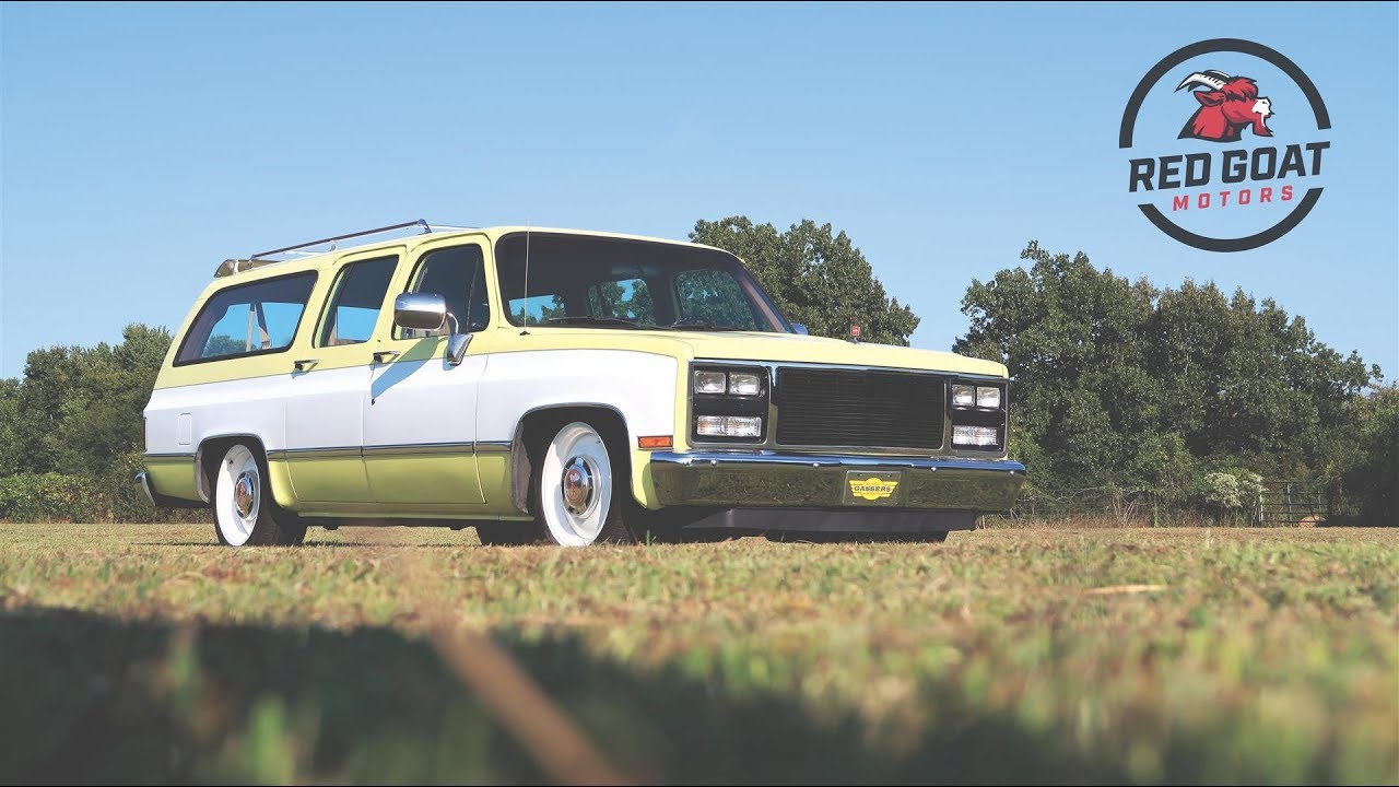 SOLD - 1989 GMC Suburban Custom Lowered R1500