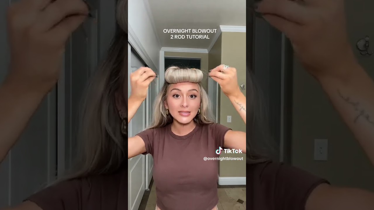 how to use our heatless curlers by overnight blowout