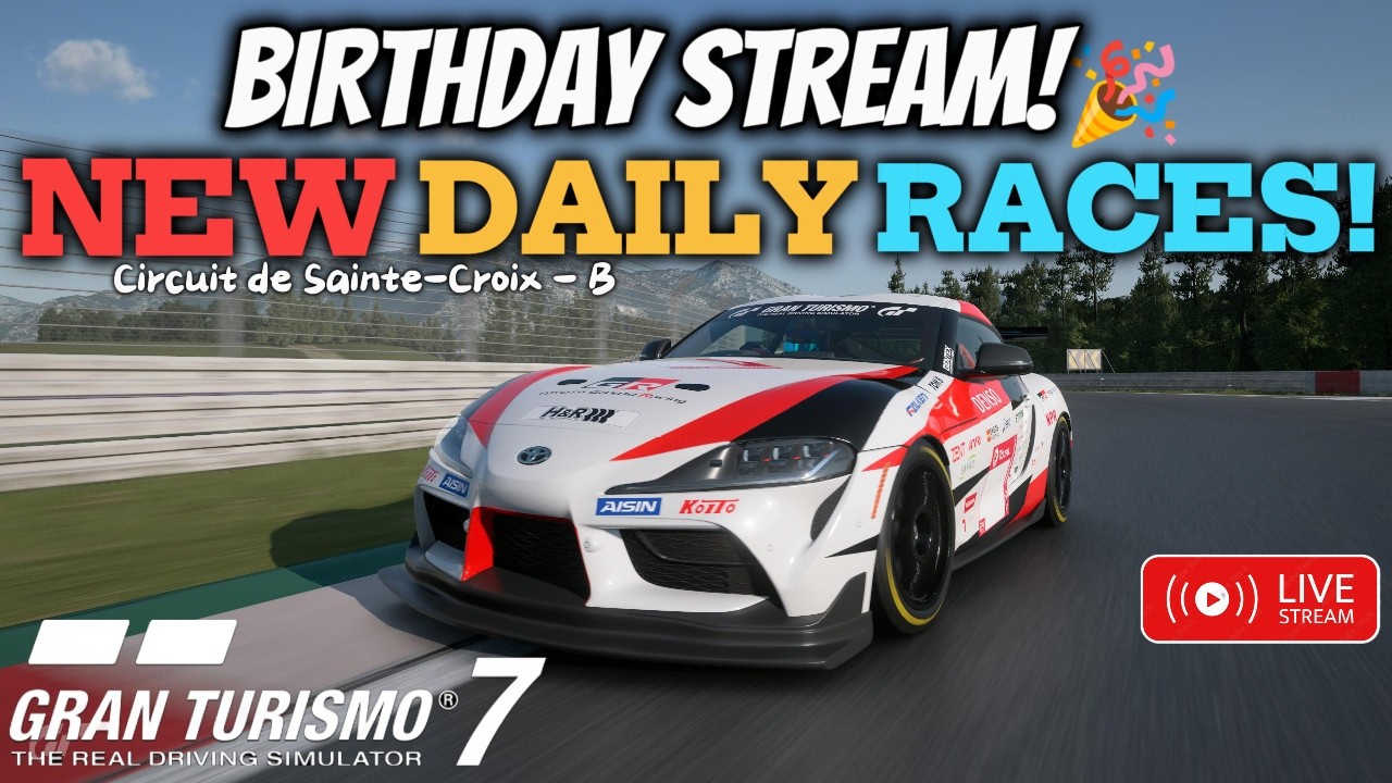 🔴 LIVE | Gran Turismo 7 | 🎂 BIRTHDAY STREAM 🎉 | Can I survive TOP SPLIT?