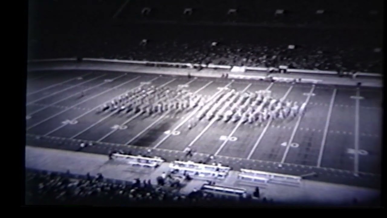 1973 Halftime Drill - Texas AMC v Boston College