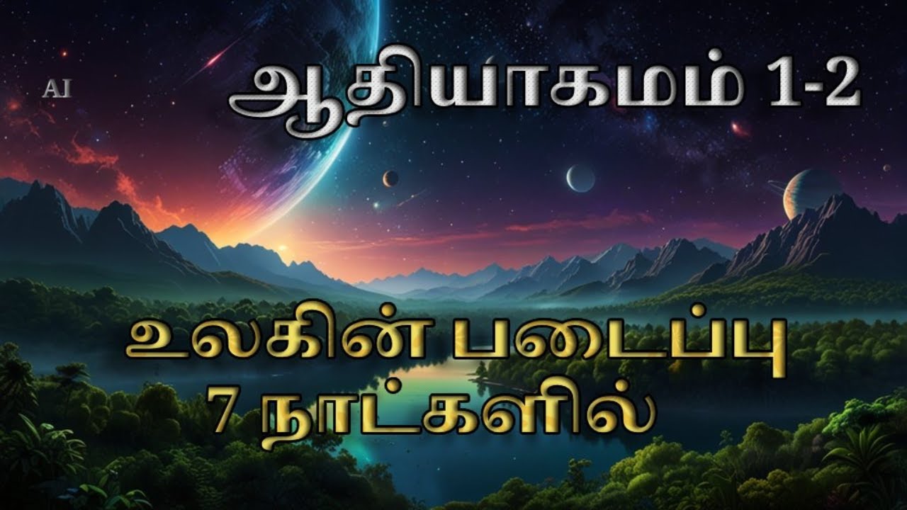 "The 7 Days of Creation – உலகின் படைப்பு 7 நாட்களில்!"