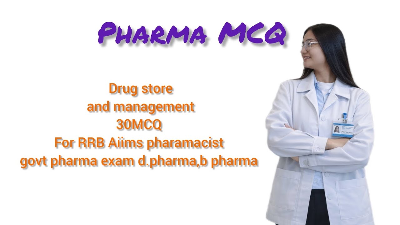 MCQ Drug Store and management @paramedicalscience1111 #rrb #aiims #pharmcist #govt #pharmacy #exam 