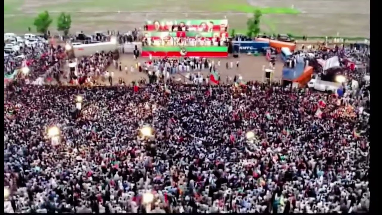 Former Chief Minister Punjab Sardar Usman Buzdar Speech at PTI Jalsa Dera Ghazi Khan | Imran Khan