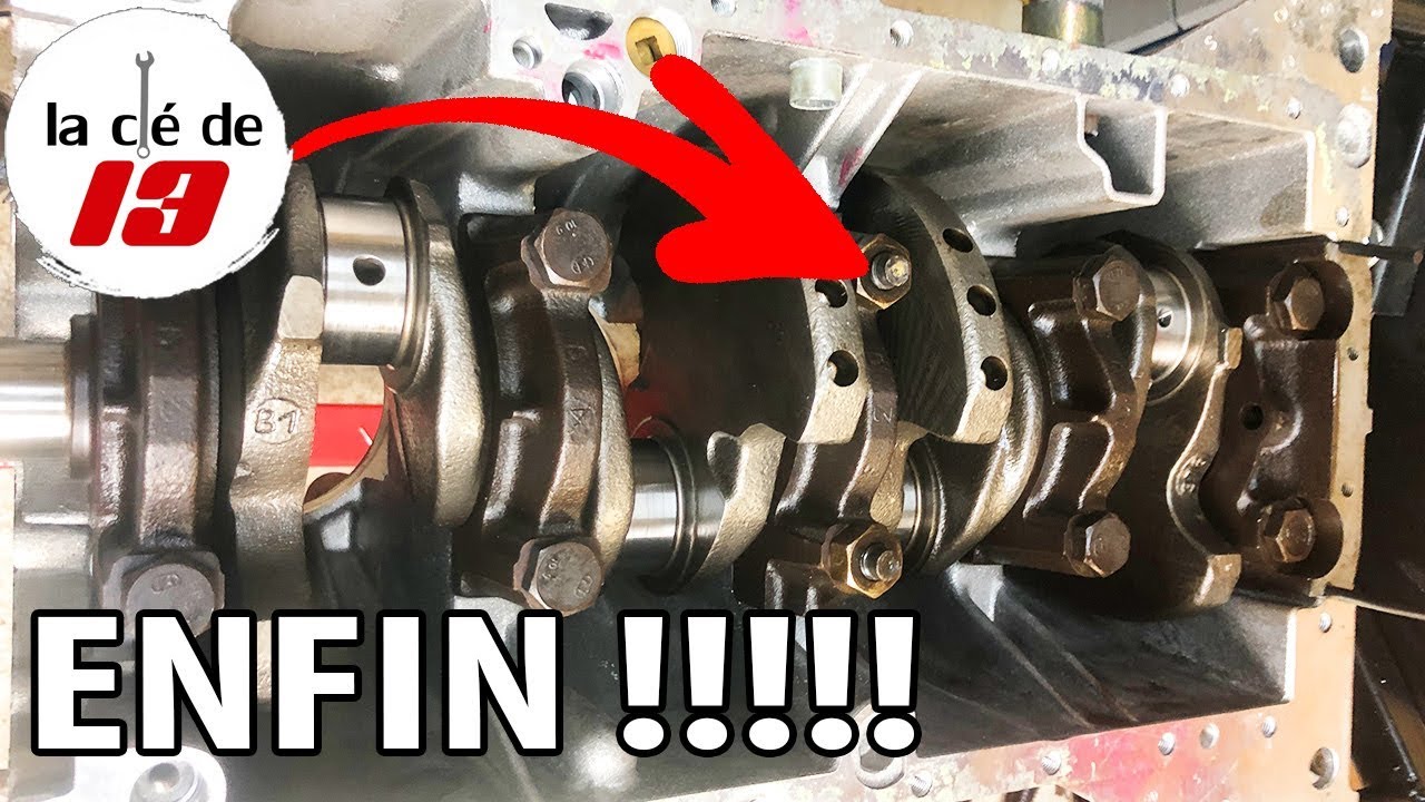 REMONTAGE DU VILEBREQUIN 205 GTI 105