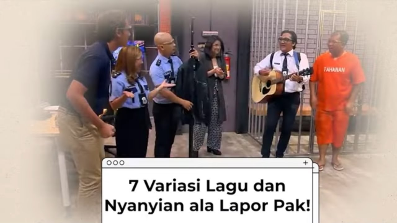 VARIASI LAGU DAN NYANYIAN ALA LAPOR PAK! | PILIHAN MIMIN