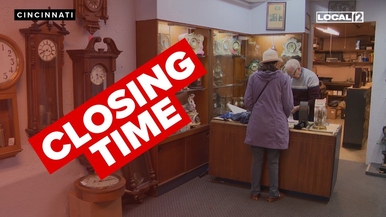 Cincinnati clock repair shop closes after 103 years of service