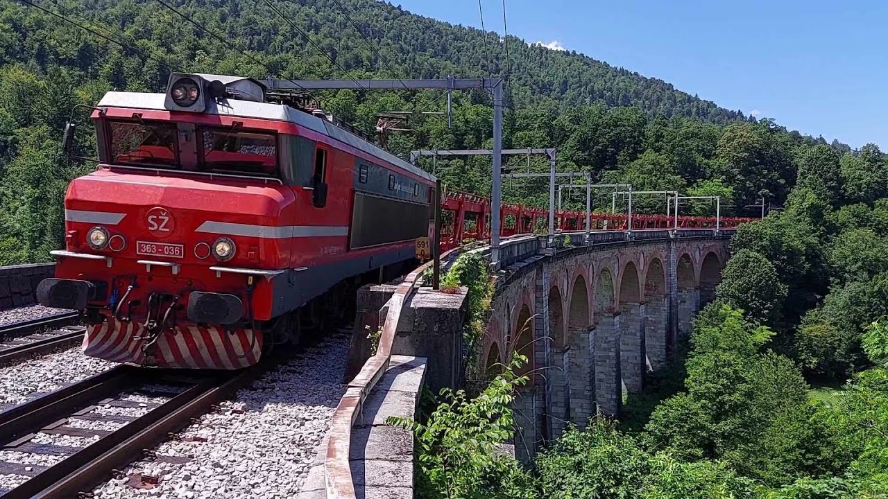 Trains in Slovenia, June 2024 part 2 // Vlakovi u Sloveniji Lipanj 2024 2.dio