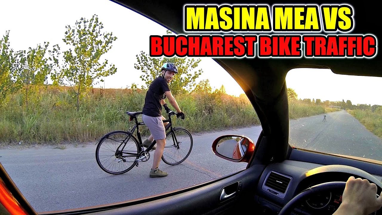 MASINA MEA VS BUCHAREST BIKE TRAFFIC | Ne-am intrecut !!
