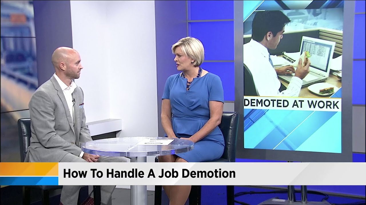 Helping you handle a job demotion