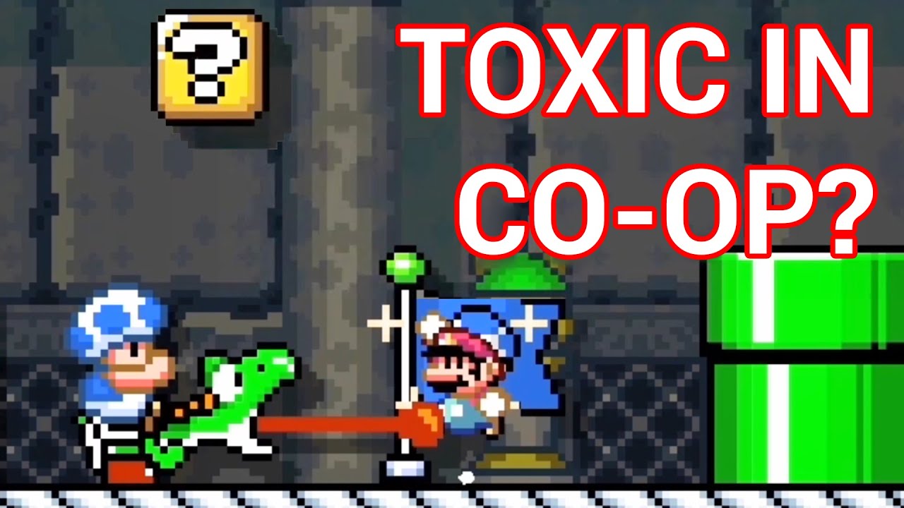 THE BIGGEST OUTPLAY EVER ft. Desbug — Mario Maker 2 Multiplayer Versus w/ RedFalcon & raysfire