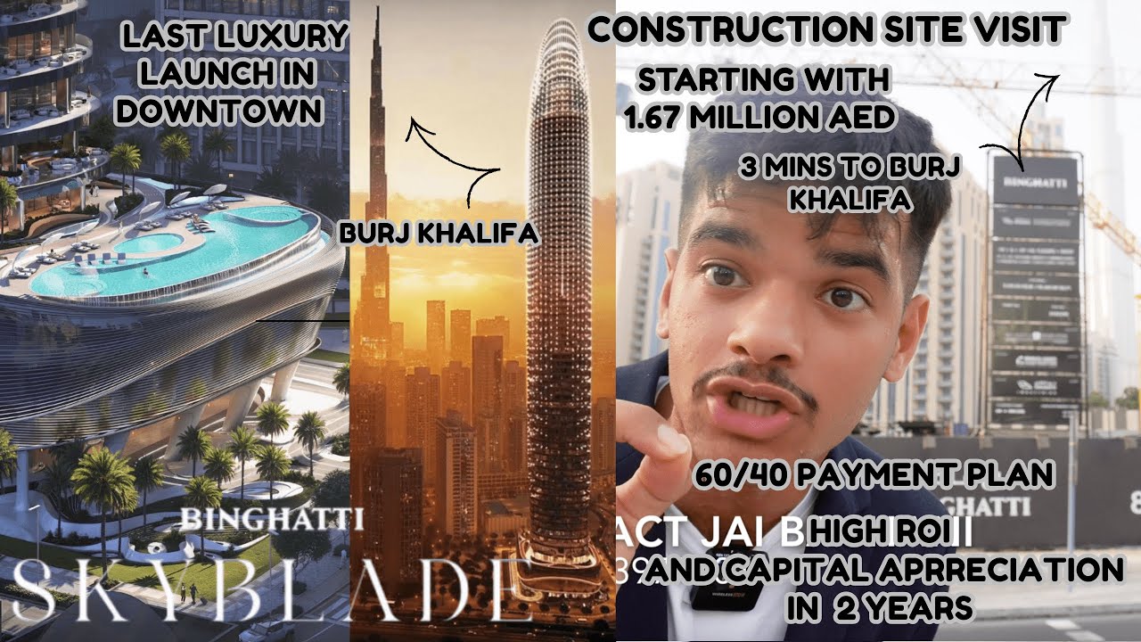 Invest in Dubai&rsquo;s Last Downtown Plot | Luxury Homes Affordable Prices | SkyBlade by Binghatti