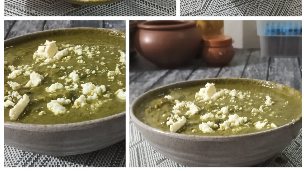 Palak Paneer Receipe/ Palak Paneer