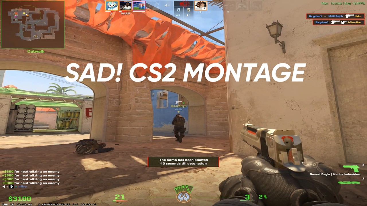SAD! CS2 MONTAGE #2