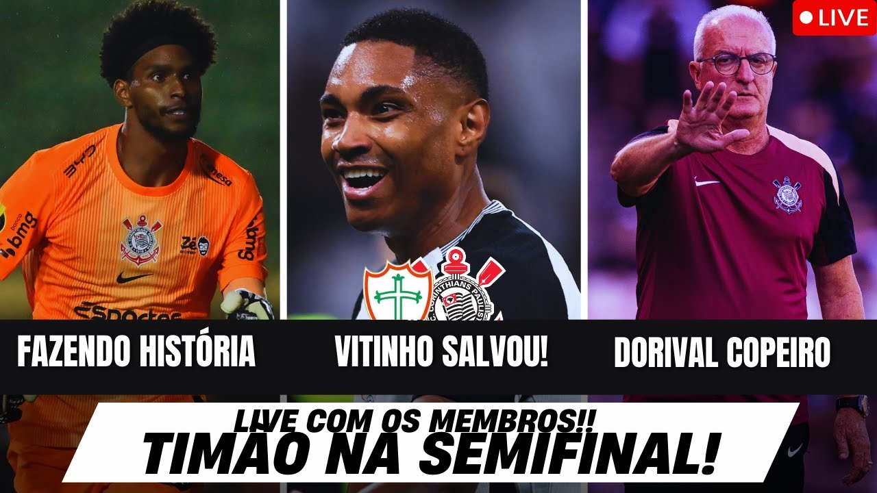 VITINHO HERÓI IMPROVÁVEL! HUGO SOUZA DECISIVO! TIMÃO NA SEMIFINAL | TIME MISTO CONTRA O CRUZEIRO?