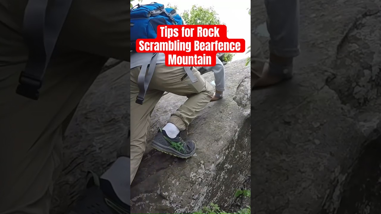 Bearfence Mountain Rock Scrambling Tips - Shenandoah National Park