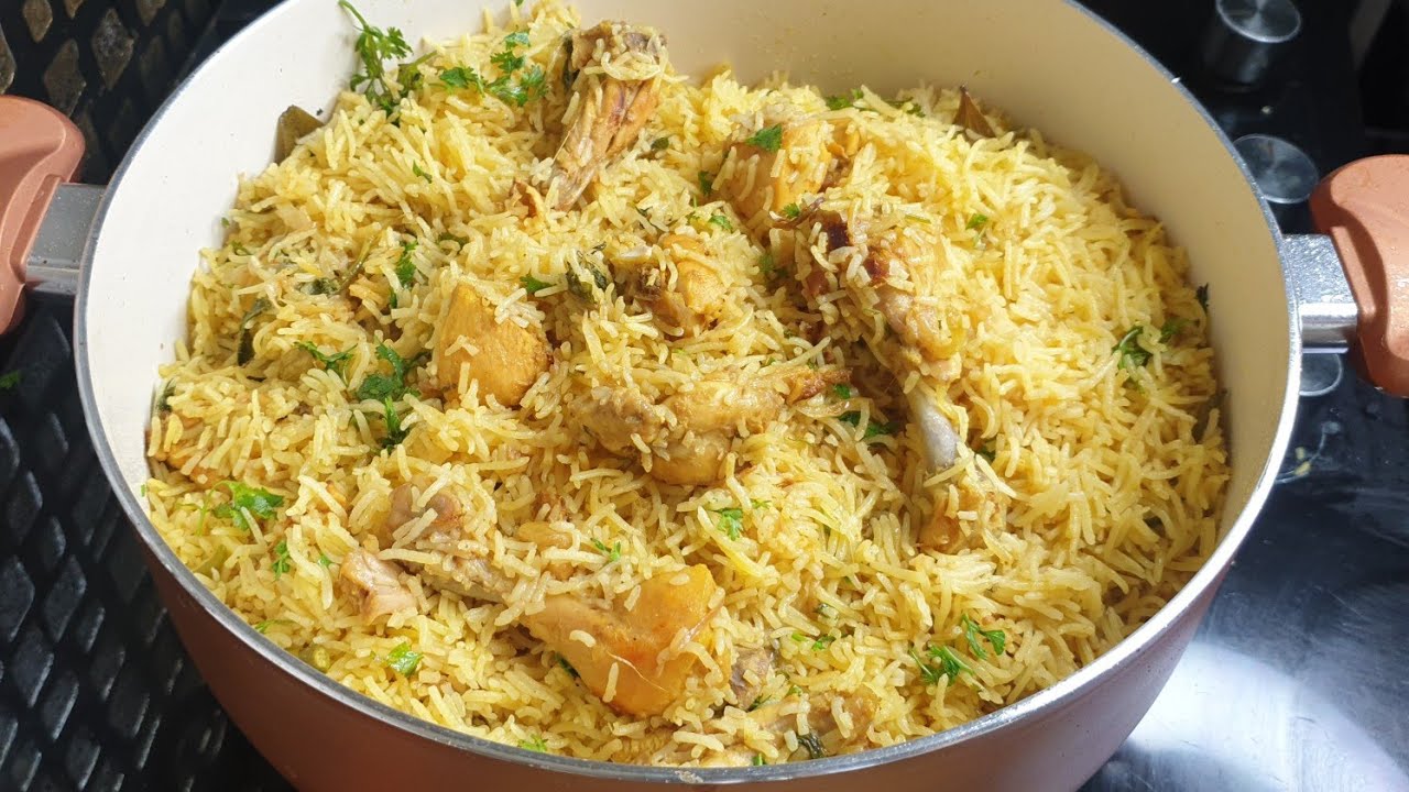 One Pot Chicken Rice With Special Chutney | Easy Chicken Rice Recipe ❤️