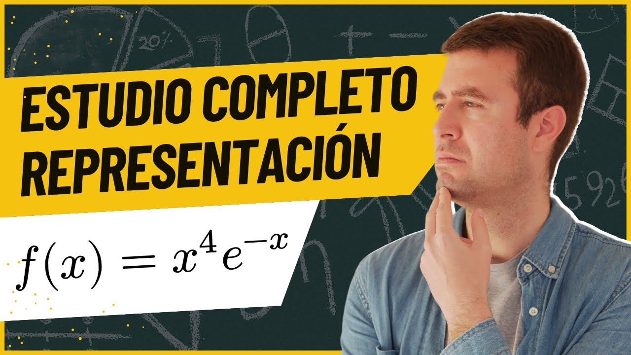📈 Estudio Completo y Representación Gráfica de una Función Trascendente (Polinomio y Exponencial)