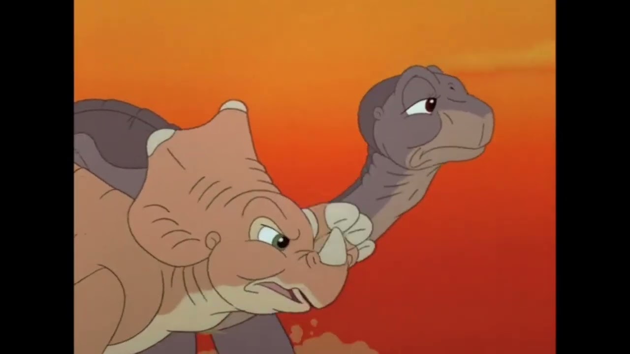Sharptooth and the Earthquake + Foraging for Food in The Land Before Time V