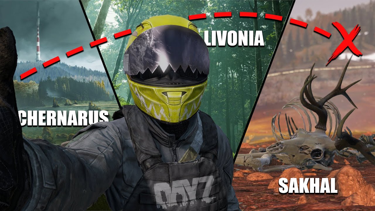 Atravessei 5 Mapas em um Único Servidor de DayZ