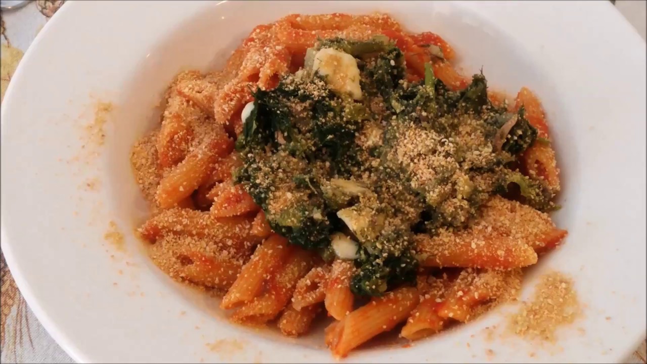 Penne con la mollica e il finocchietto