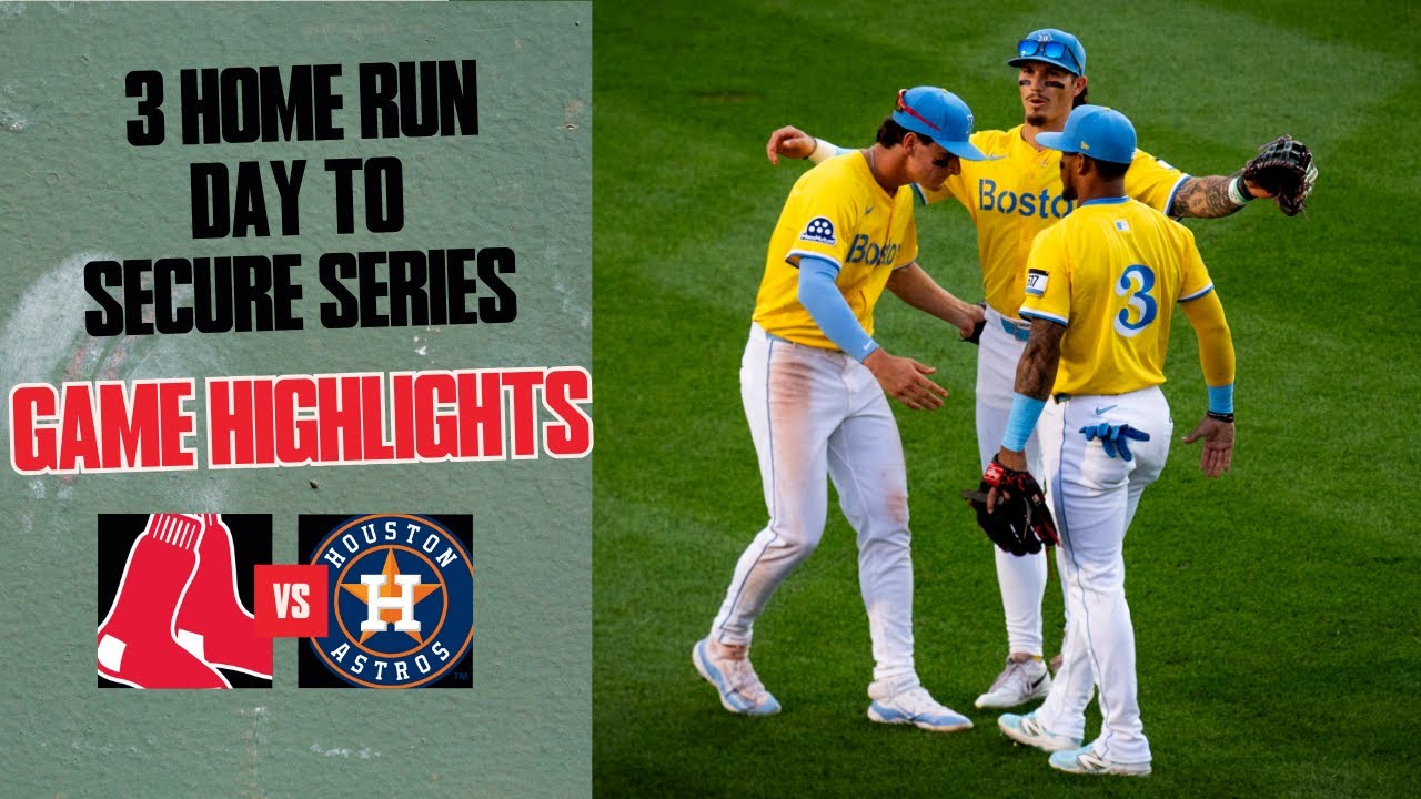 FULL HIGHLIGHTS: Red Sox Secure Series vs. Astros With Game 2 Win at Fenway Park (8/2/25)