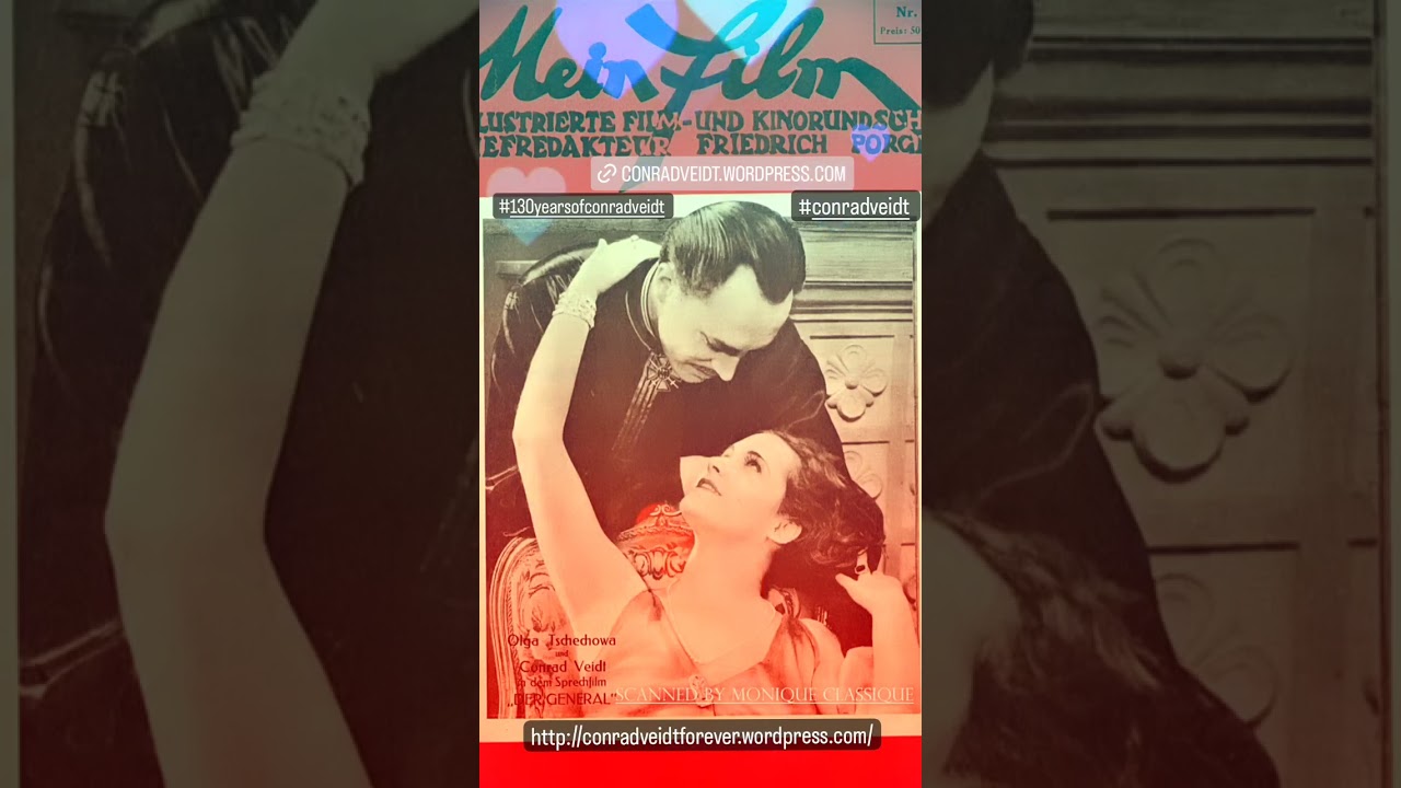 Conrad Veidt and Olga Tschechowa in the 
