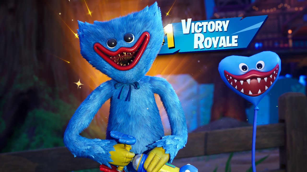 Fortnite Zero Build: Huggy Wuggy Skin Gameplay! | Chapter 7 Season 1