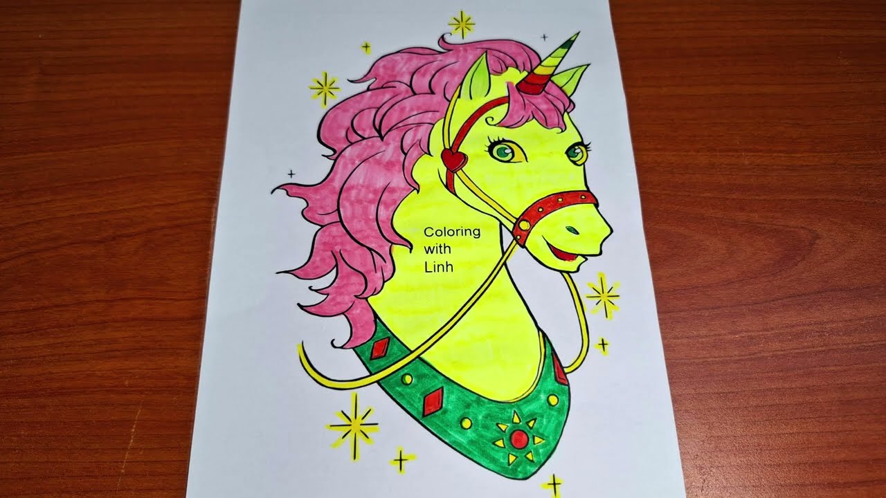 🌈🦄 Unicorn Marker Magic | Episode 18 | Starry Royal Parade! 💚💛