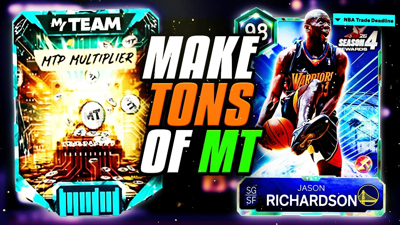 КАК ЗАРАБОТАТЬ МНОГО MT В NBA 2K26 MYTEAM! ЛУЧШИЕ СПОСОБЫ ЗАРАБОТАТЬ MT!