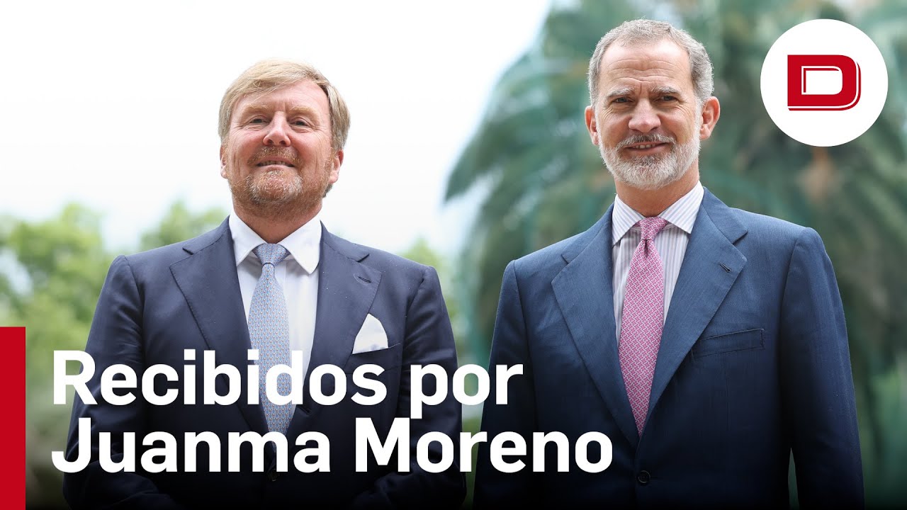 La solemne acogida de Felipe VI y el Rey de Países Bajos en Algeciras