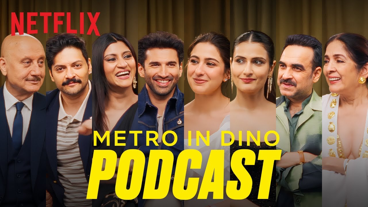 Podcast… In Dino 🎙️ | Metro… In Dino Cast On Love & Red Flags | Netflix India