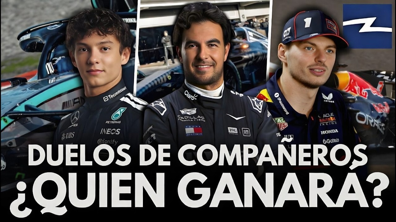 ¿QUIEN VENCERÁ A SU COMPAÑERO DE EQUIPO EN F1 2026? | PARTE 1