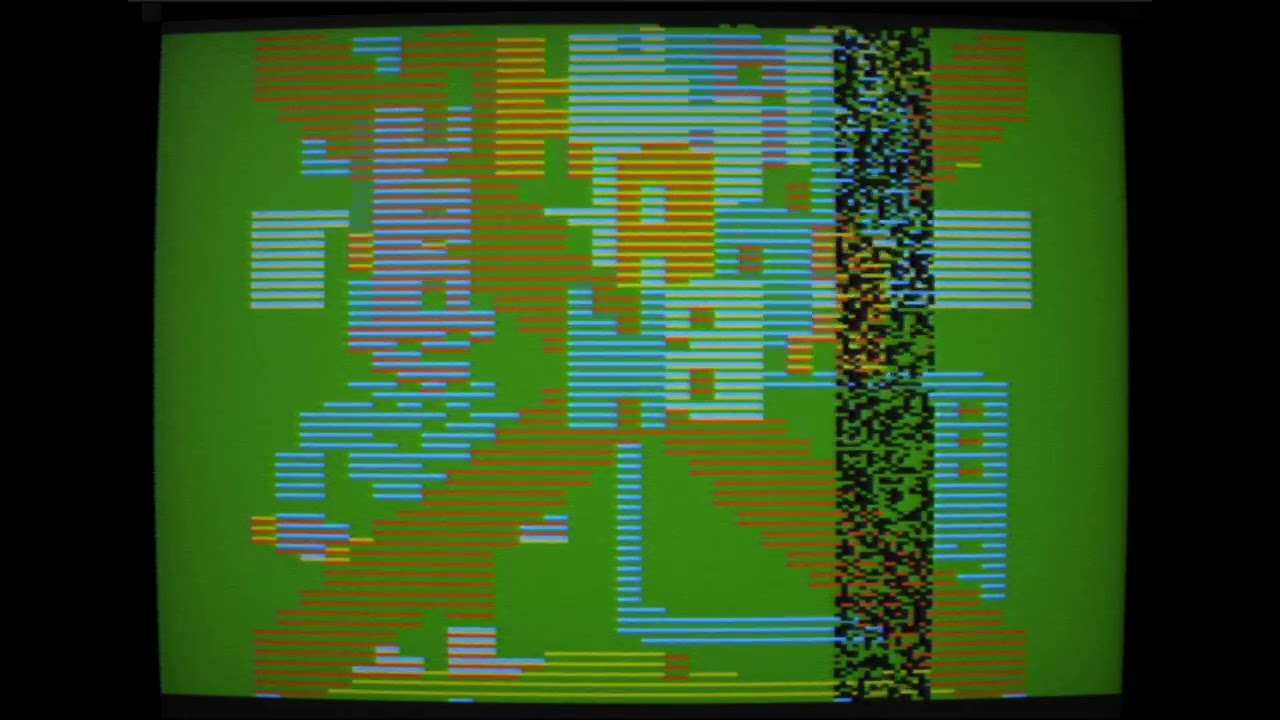 Atari 2600 SquareBergs #0 - a beginning - blitter partly functional