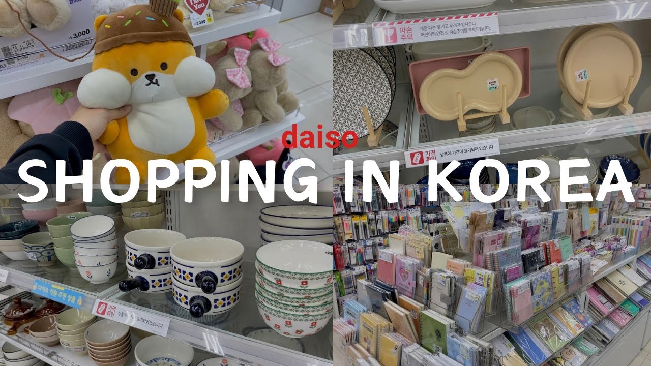 Kore’de Alışveriş | daiso, fiyatlar…