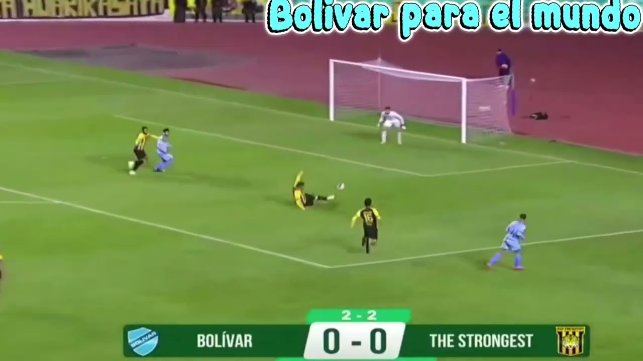 Bolivar vs The strongest/ resumen primer tiempo/ 6.2.26