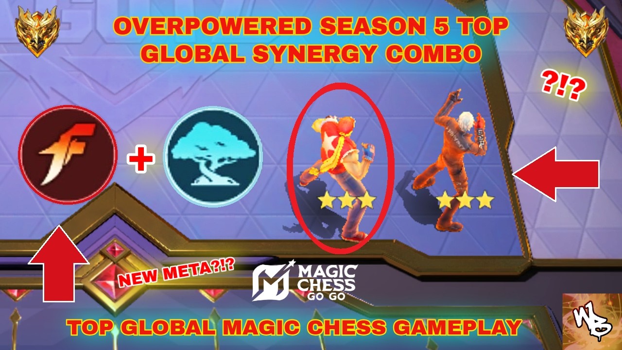 NEW TOP GLOBAL KOF META COMBO AUTOWIN SEASON 5 - BEST MAGIC CHESS STRATEGY - MAGIC CHESS GO GO