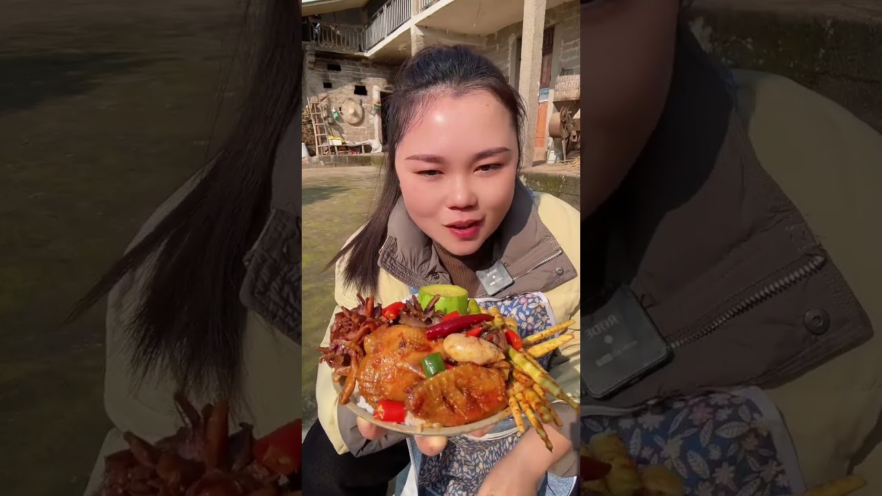 农家一碗香！红烧大公鸡#抖音美食#农村家常菜