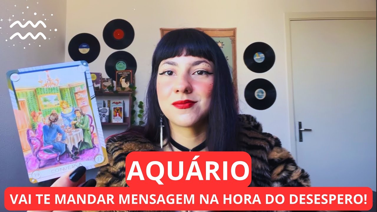 AQUÁRIO🔮TEM ALGUÉM ENGOLINDO O CIÚMES DE VC EM SEGREDO👀VAI TE MANDAR MENSAGEM NO DESESPERO🔥
