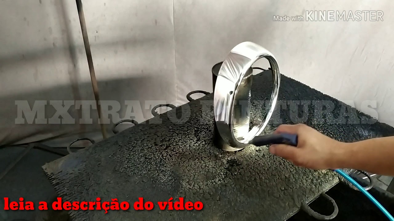 METALIZAÇÃO (como preparar e metalizar uma peça de plástico) link do curso na descrição