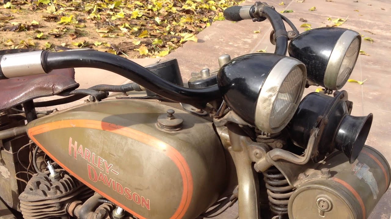 1930 Harley Davidson DL Original Paint Motorcycle For Sale