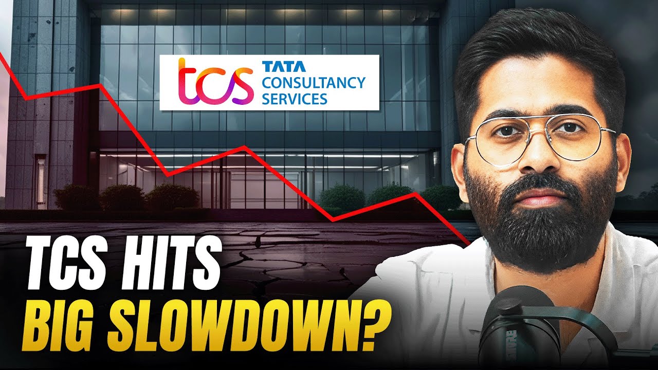 Why TCS shares are Falling despite Profit Growth | Markets by Zerodha Hindi